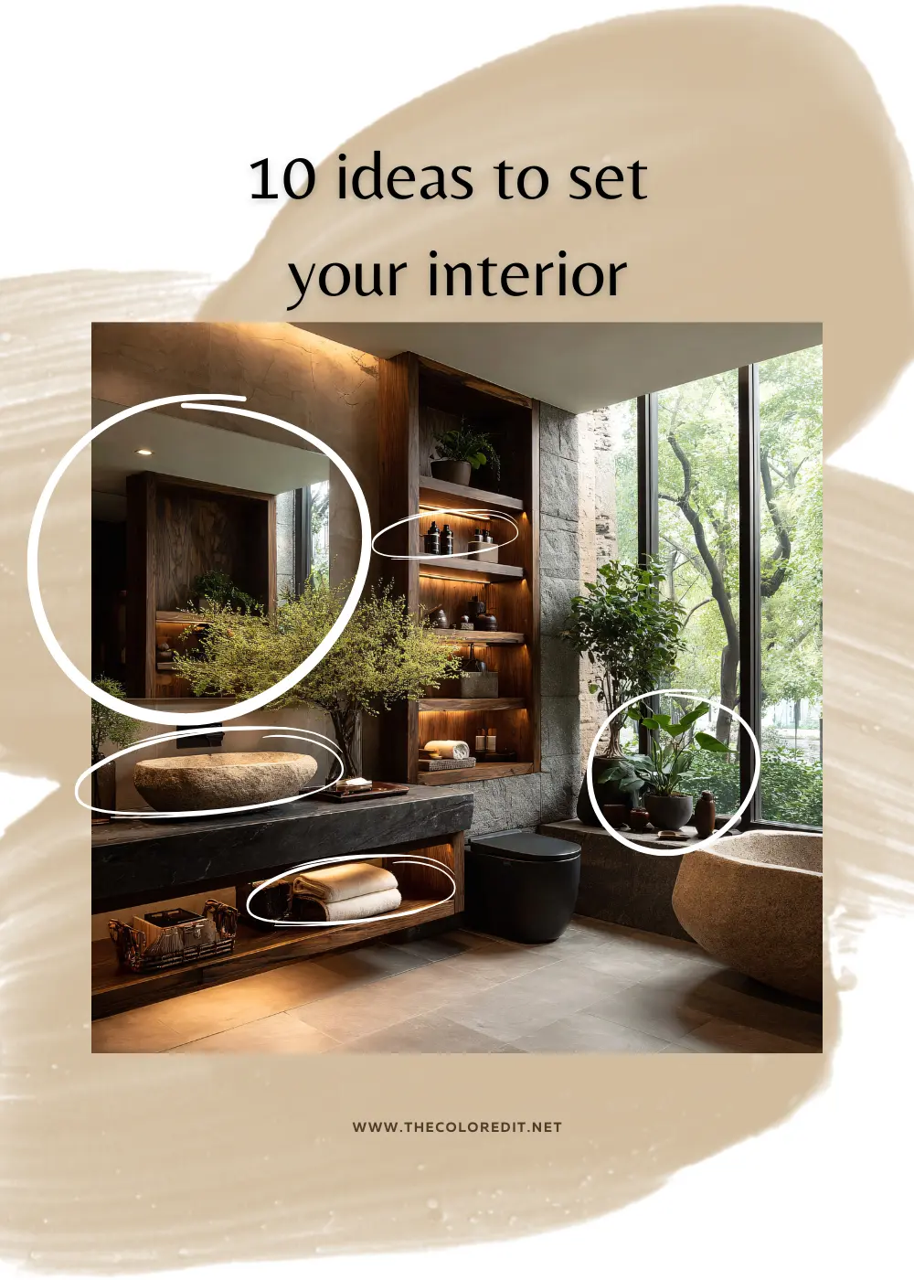 Your Ultimate Guide to a Spa-Worthy Earthy Bathroom Retreat